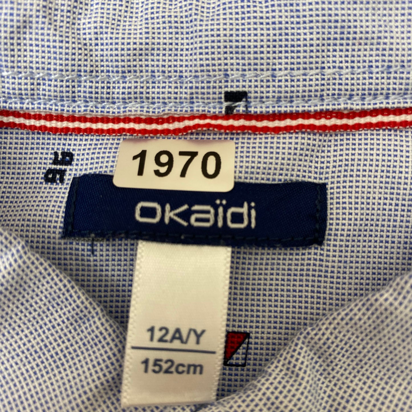 Chemise Okaïdi : 12 ans