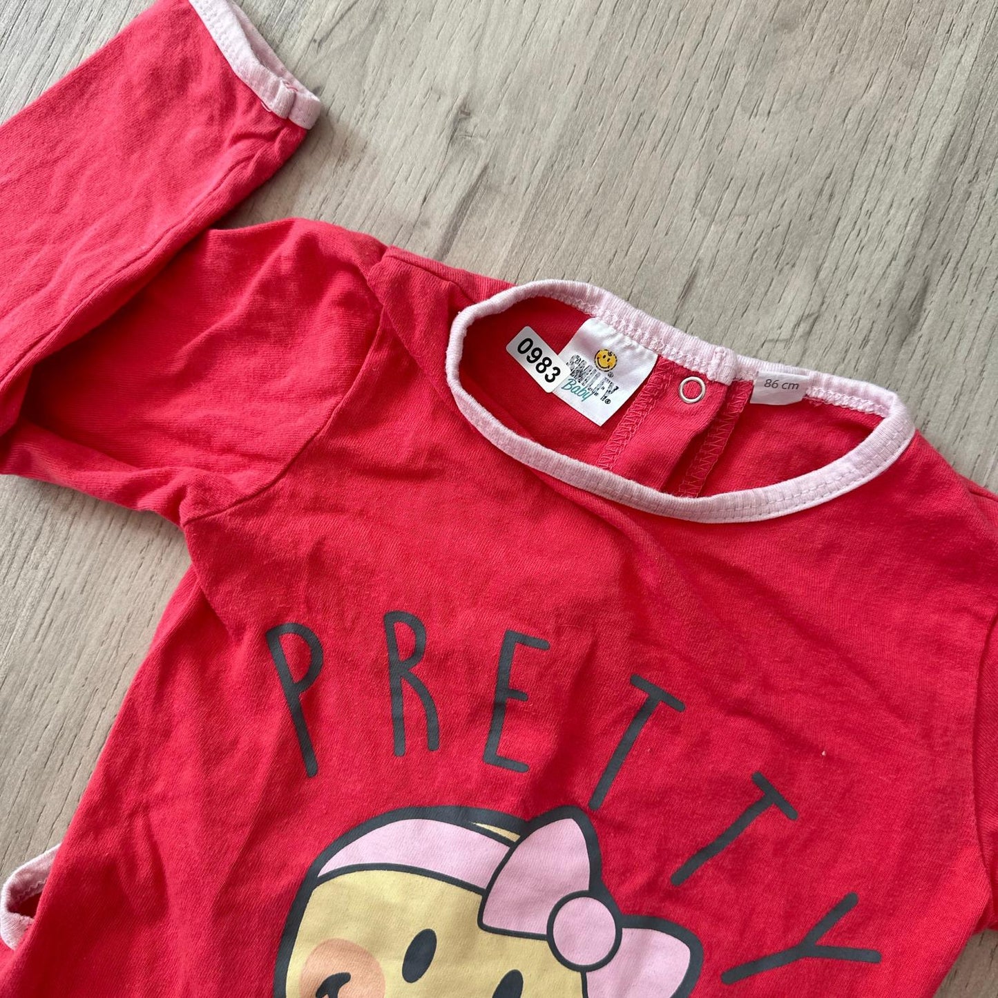 Pyjama Smiley : 24 mois