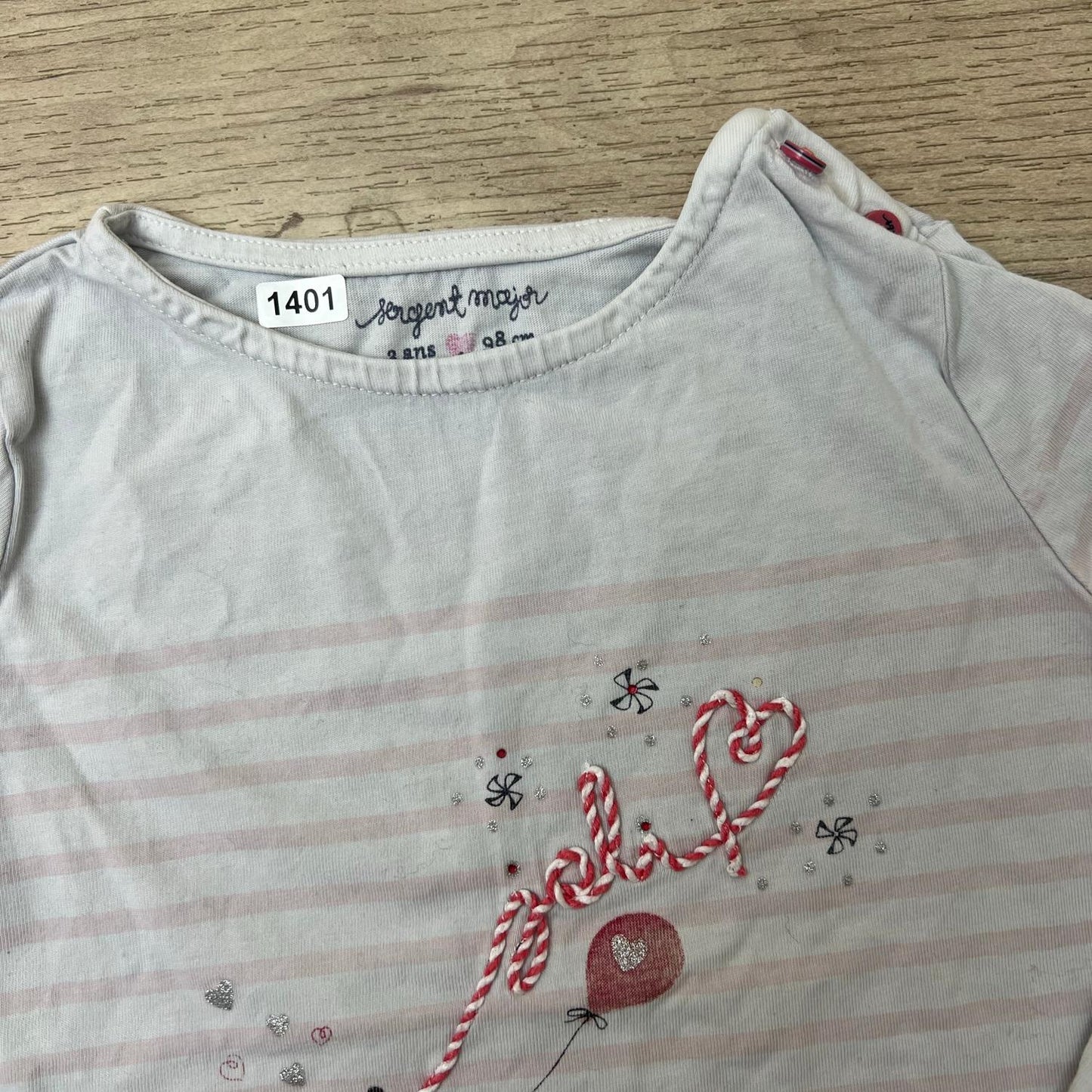 T-Shirt Sergent Major : 3 ans