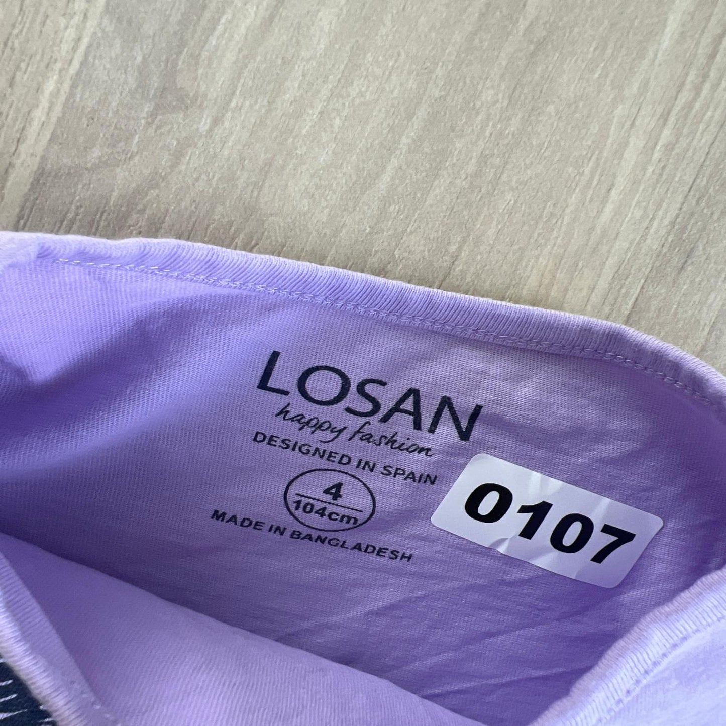 T-shirt losan : 4 ans