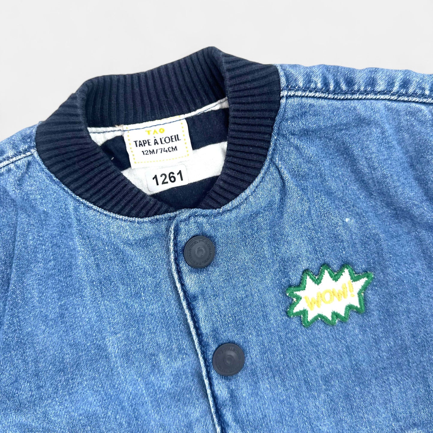 Gilet Tape à l'oeil : 12 mois