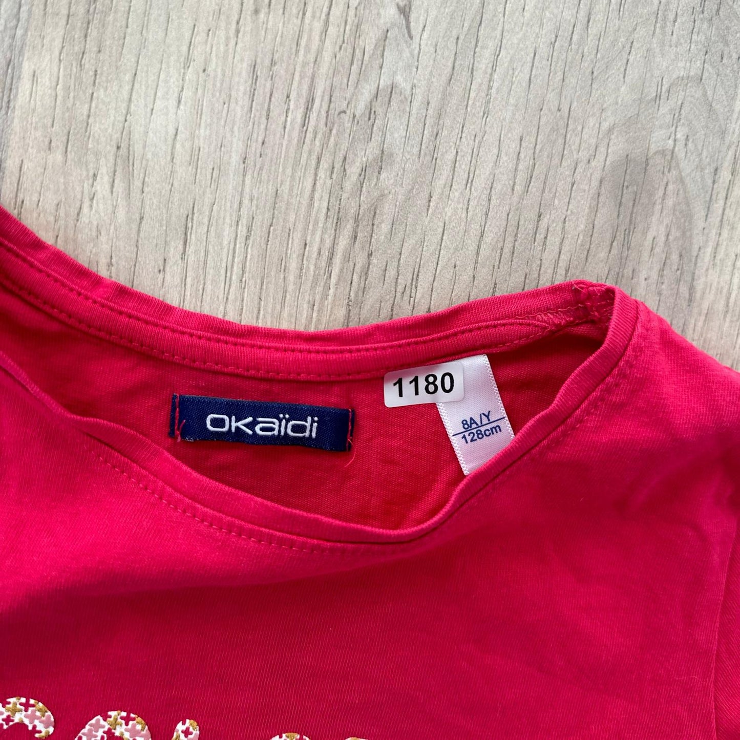 T-Shirt Okaïdi : 8 ans