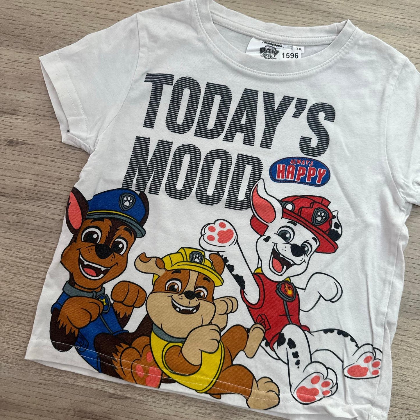 T-Shirt Nickelodeon pat patrouille : 3 ans