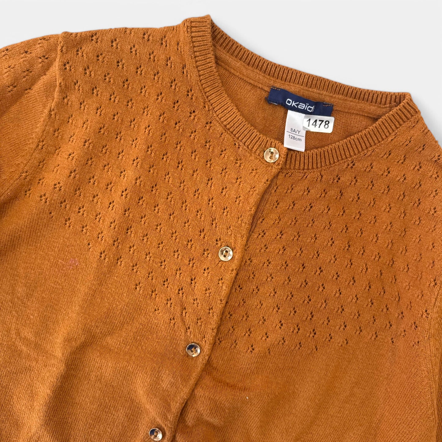 Gilet Okaïdi : 8 ans