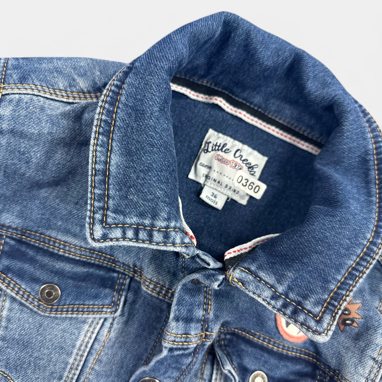 Veste jeans Creeks : 36 mois