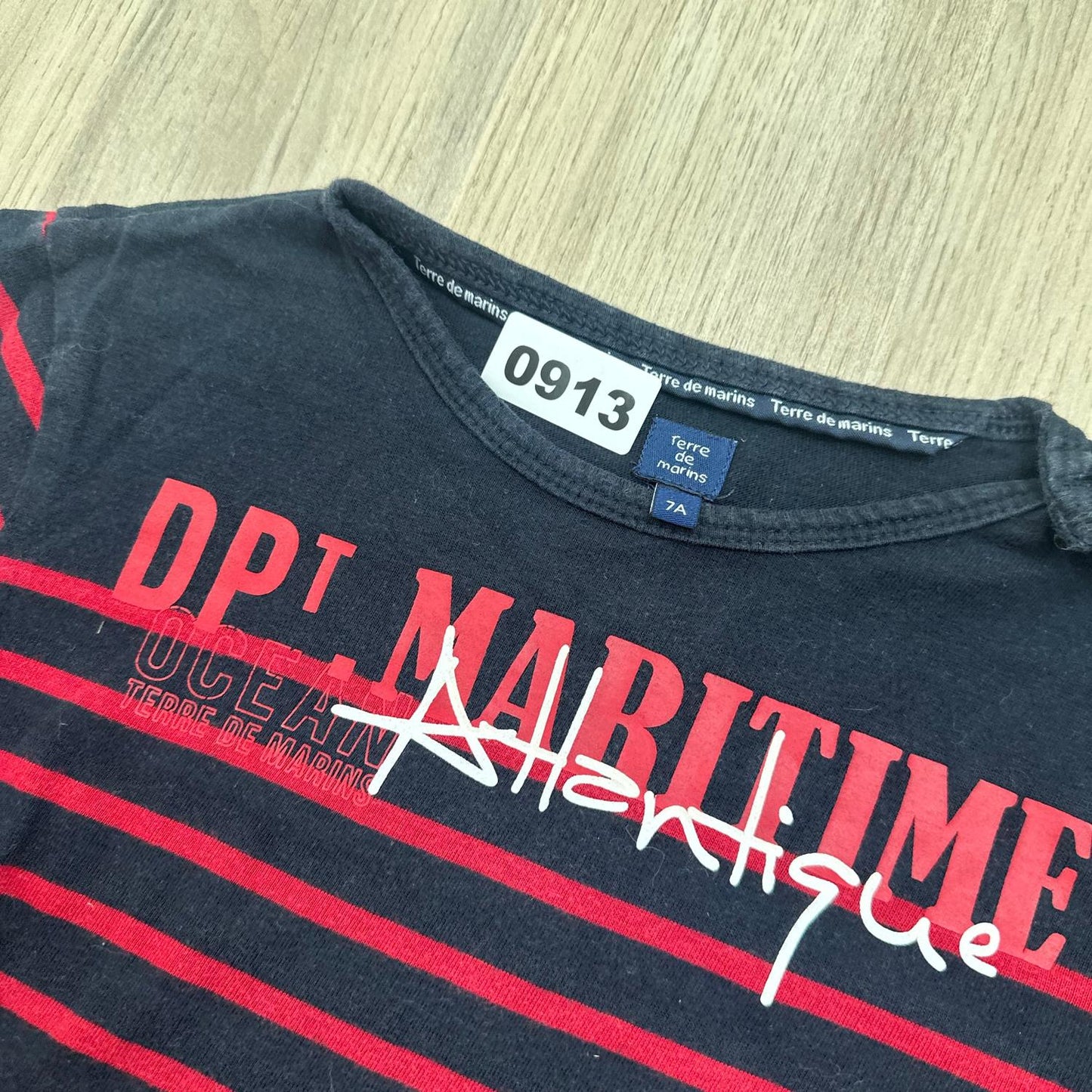 T-Shirt Terre de marins : 7 ans