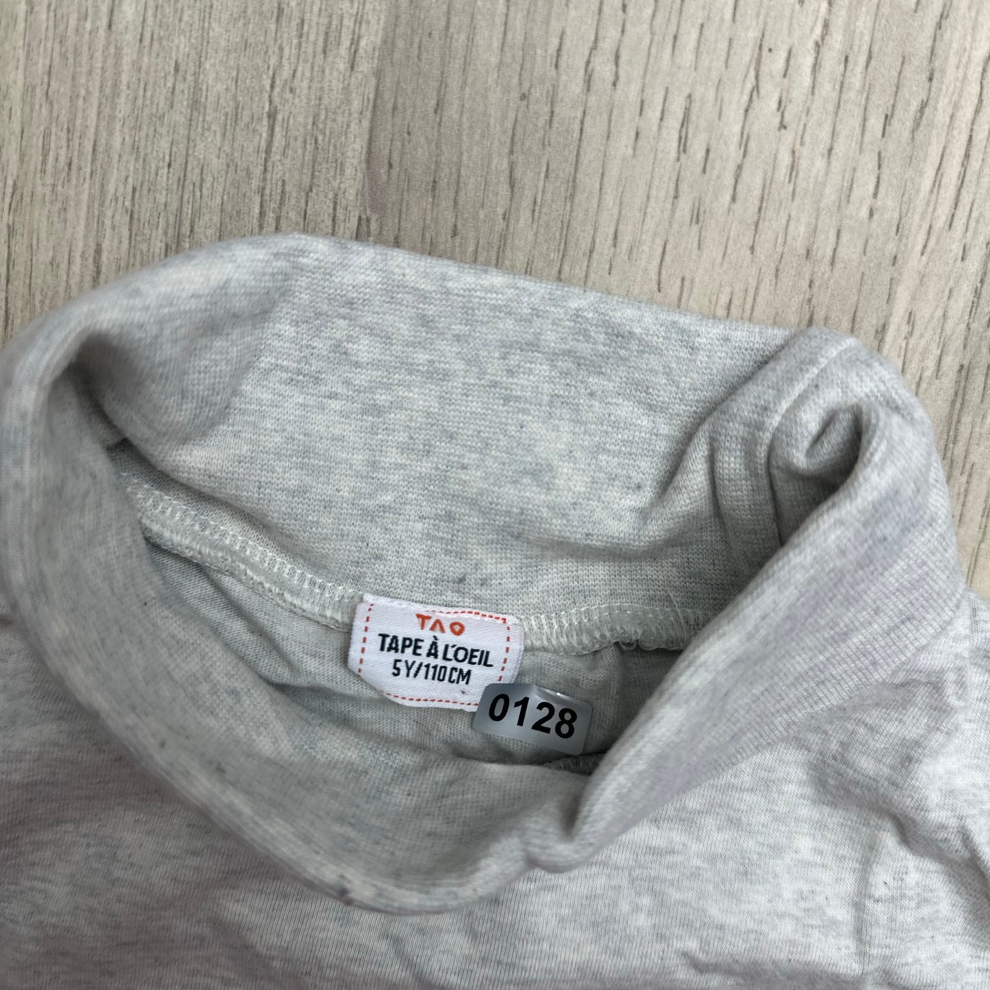 T-Shirt col roulé Tape à l'oeil : 5 ans