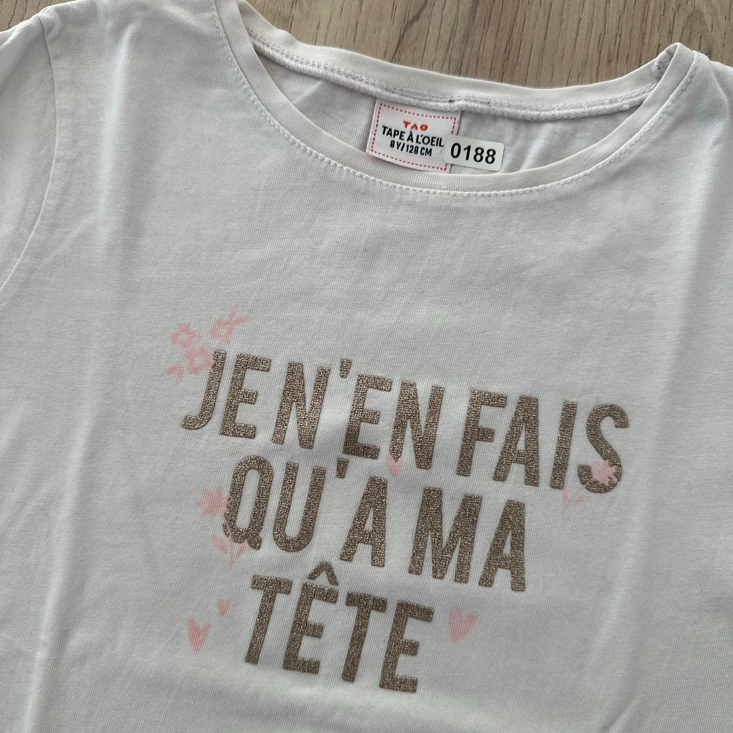 T-Shirt Tape à l'oeil : 8 ans