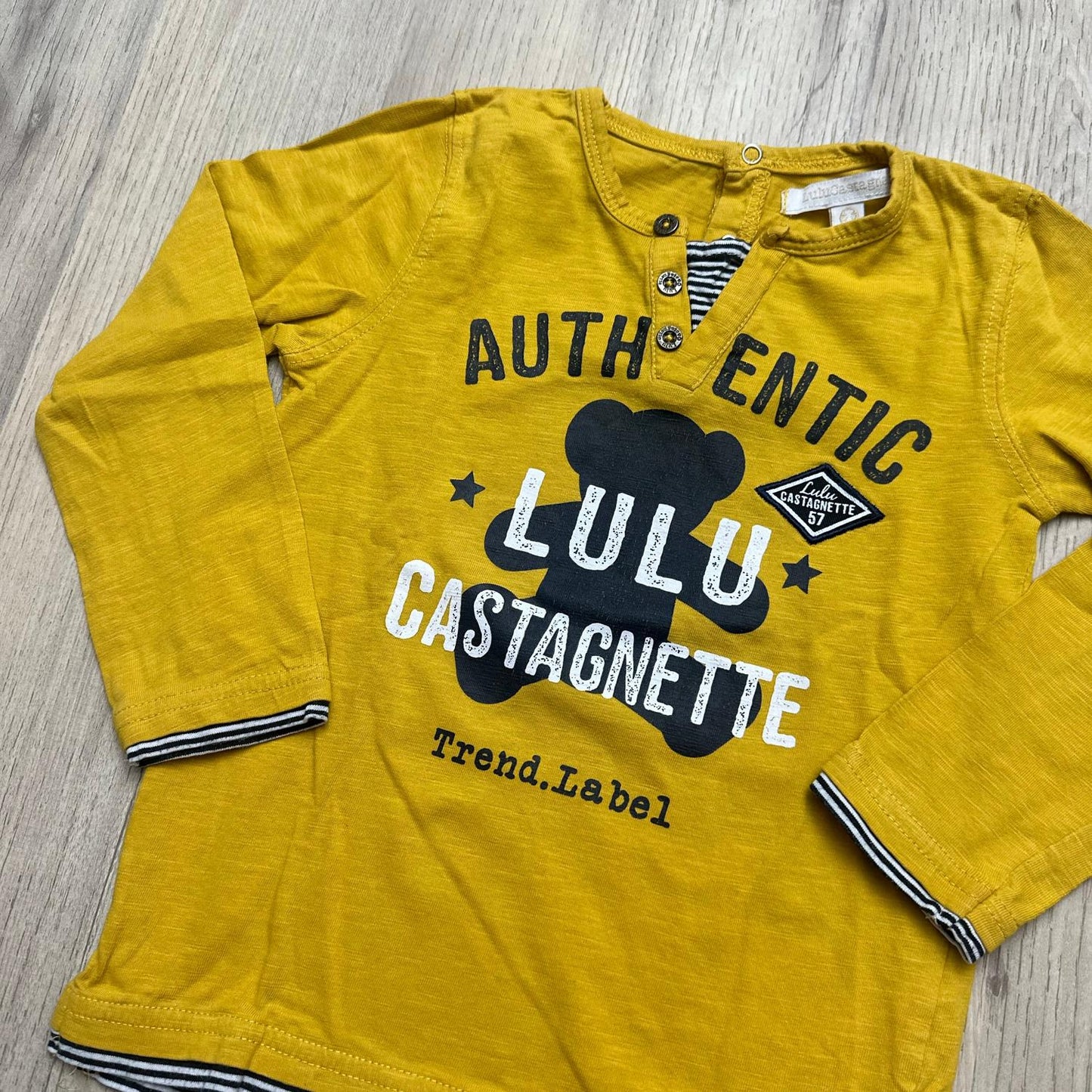 T-Shirt Lulu Castagnette : 4 ans