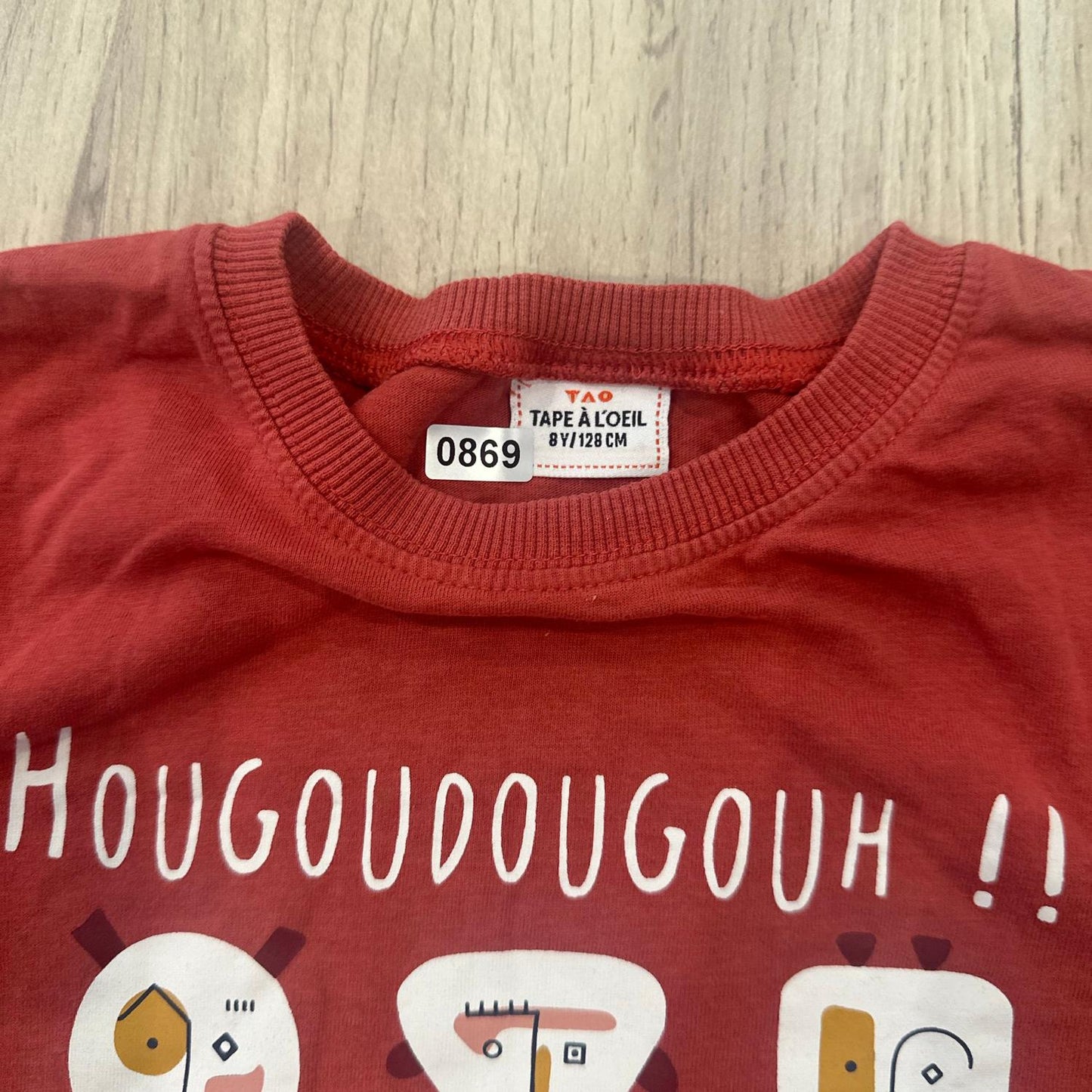 T-Shirt Tape à l'oeil : 8 ans