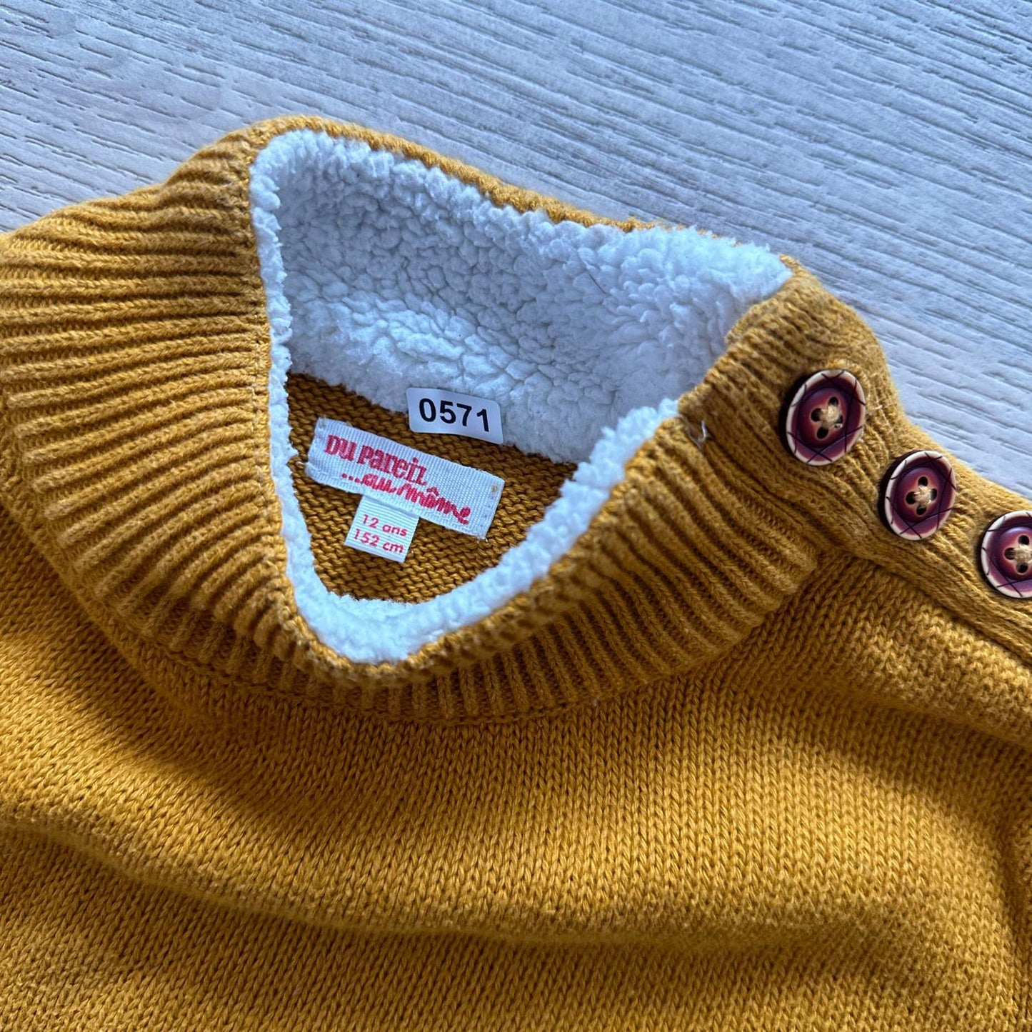 Pull Du Pareil au même : 12 ans