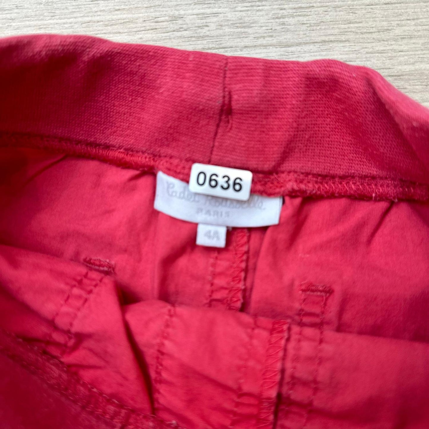 Short cadet Rousselle : 4 ans