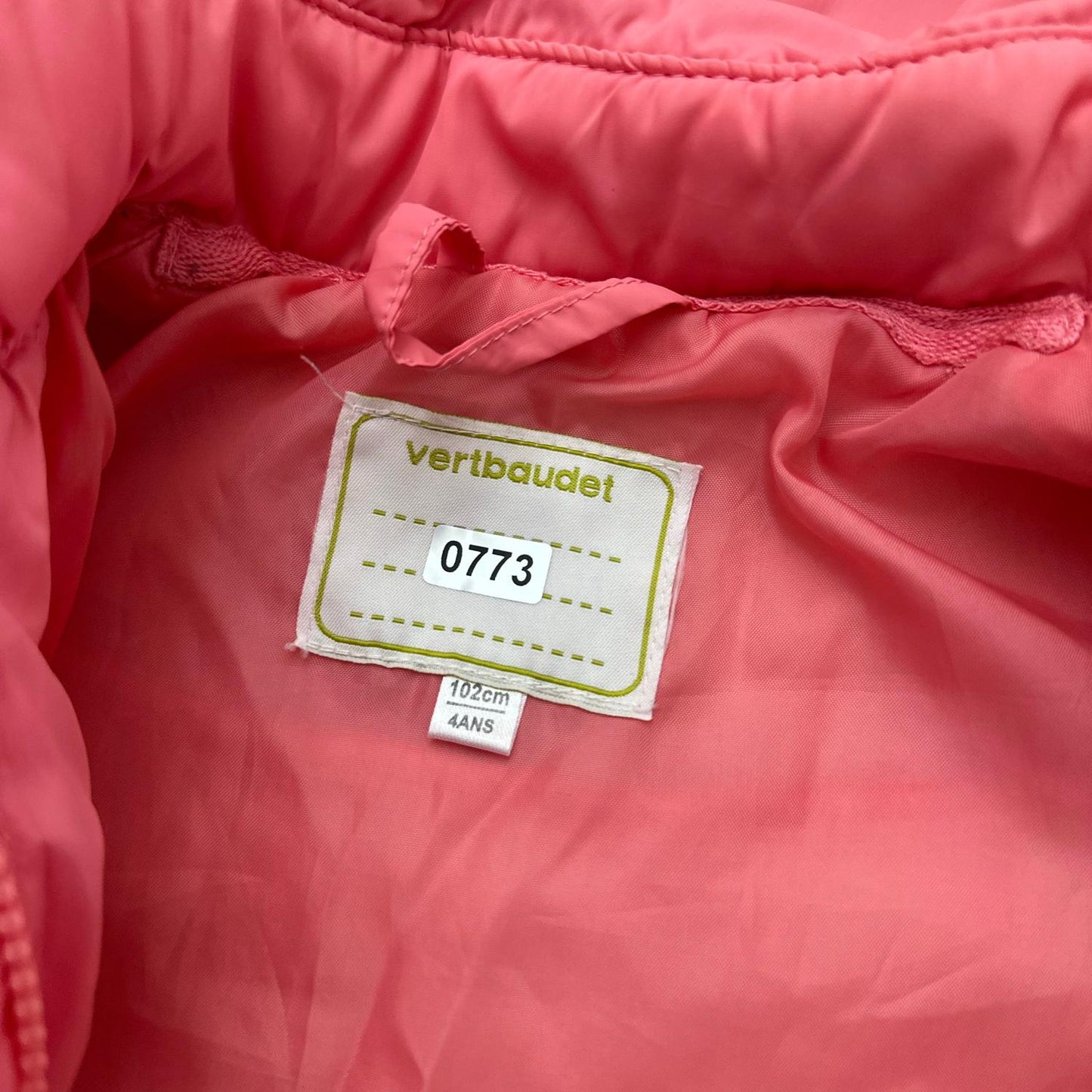 Veste Verbaudet : 4 ans