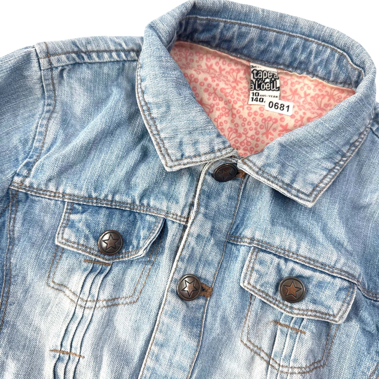 Veste jeans Tape à l'oeil : 10 ans