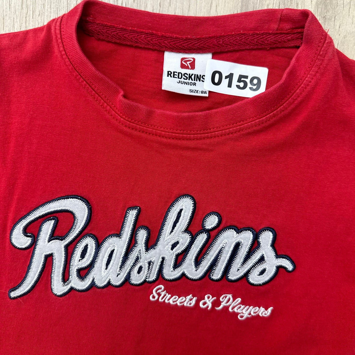 T-Shirt Redskin : 8 ans