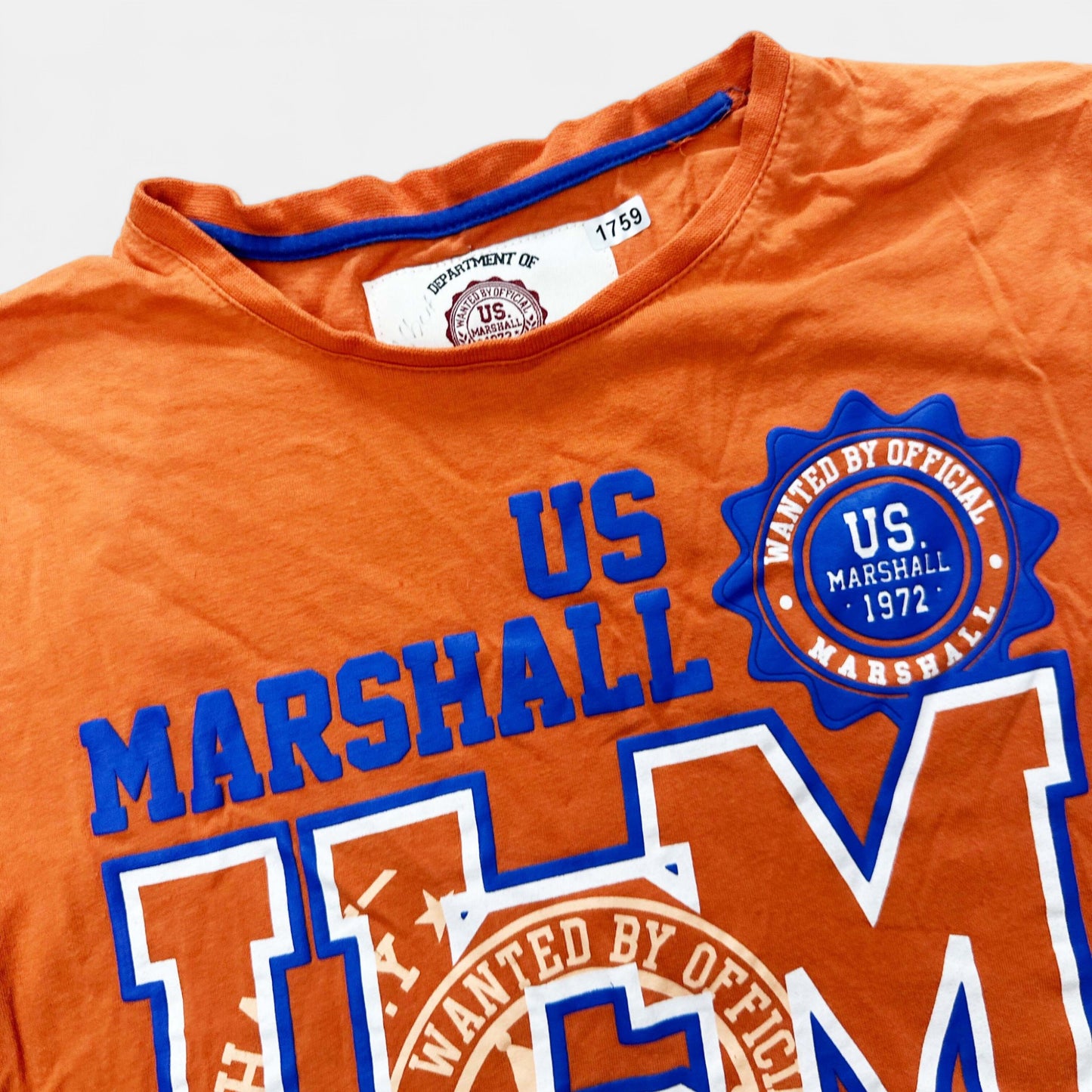 T-Shirt US Marshall : 16 ans