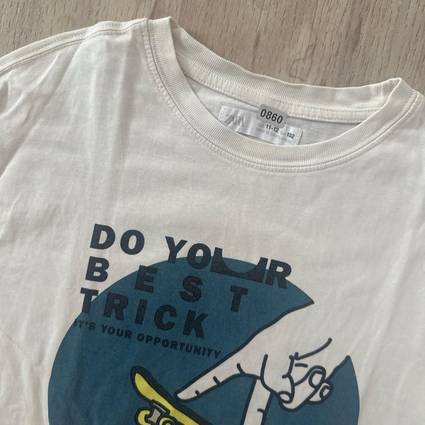 T-Shirt Zara : 12 ans