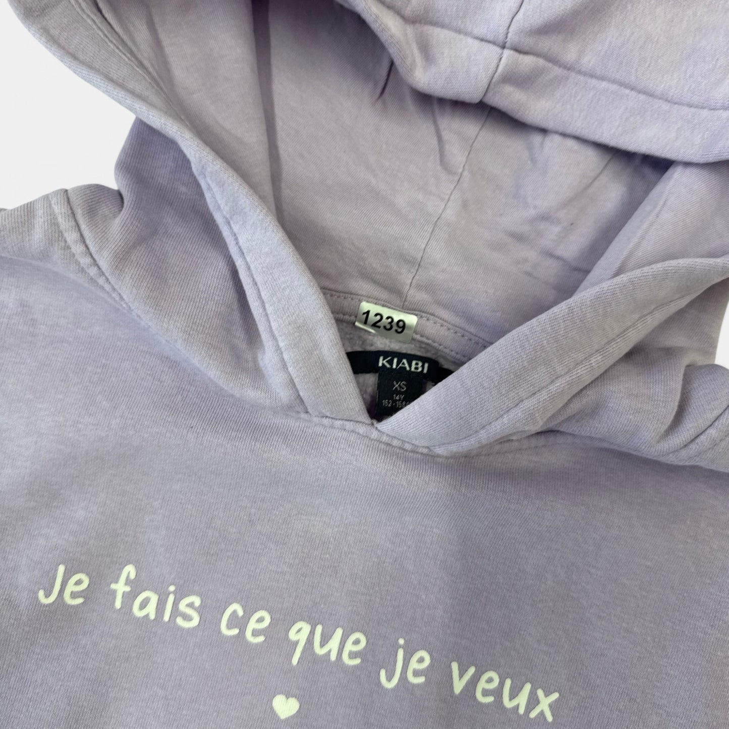 Pull Kiabi : 14 ans