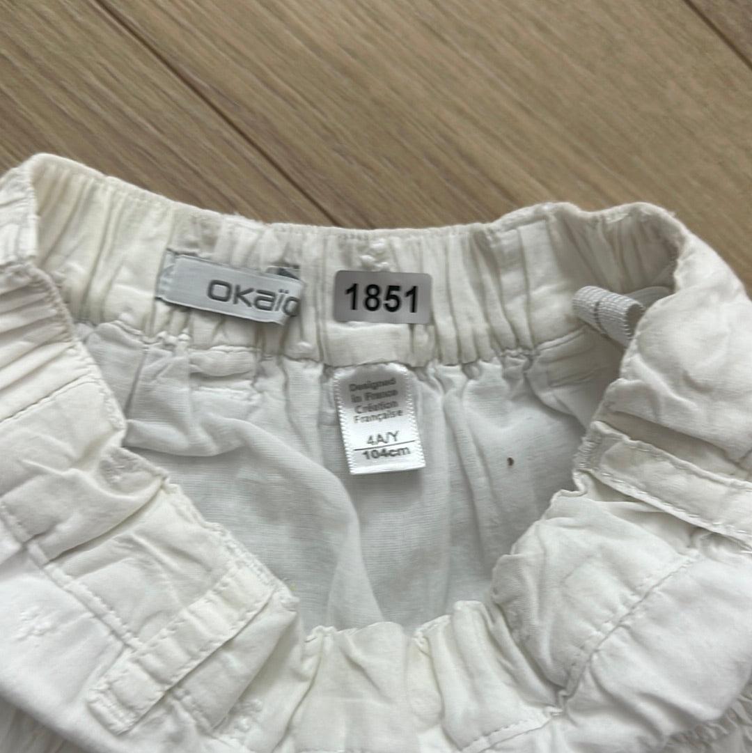 Jupe okaidi  : 4 ans