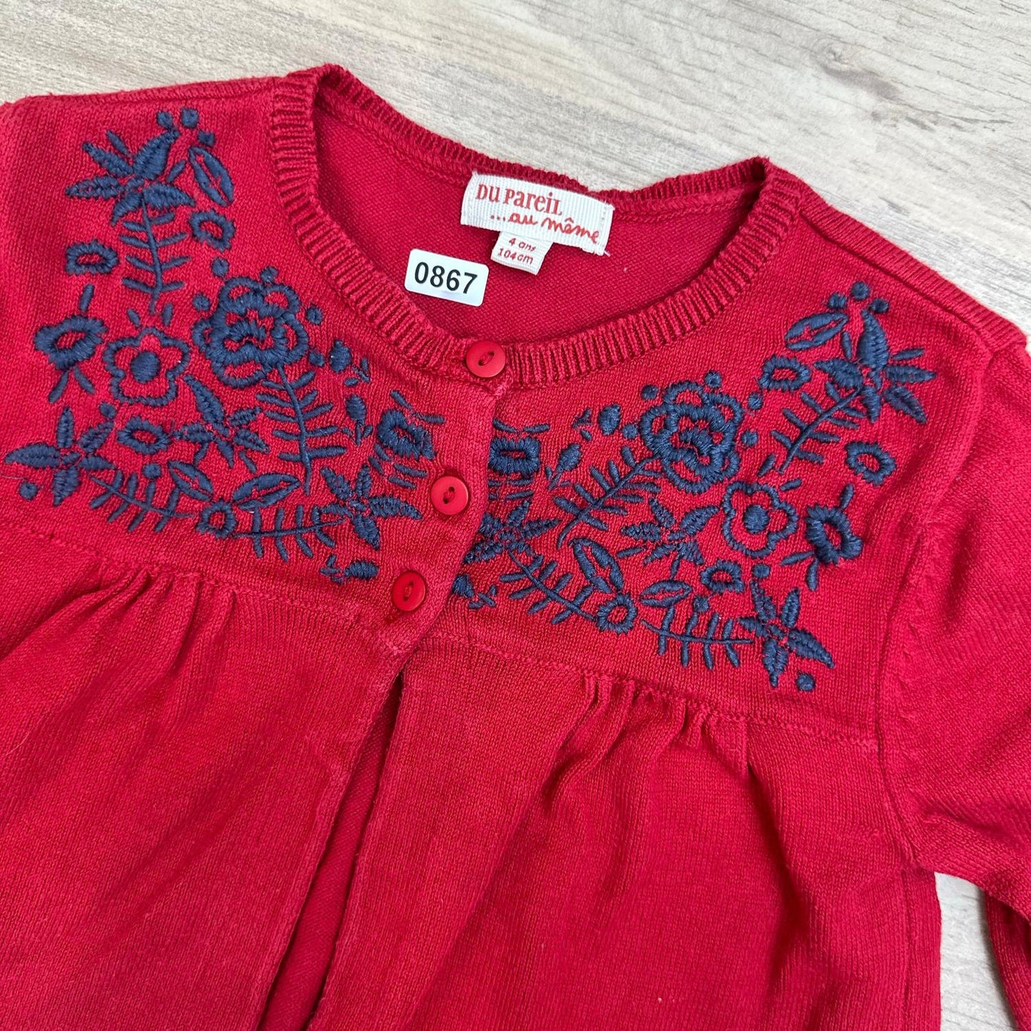 Gilet Du Pareil au même : 4 ans