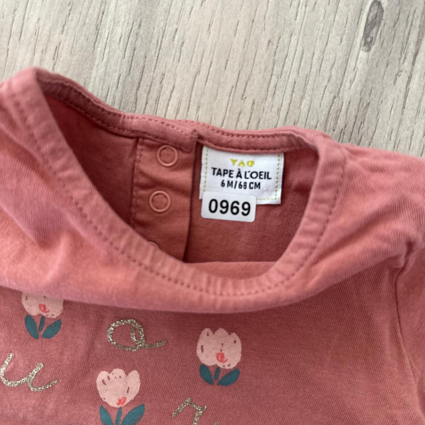 T-Shirt Tape à l'oeil : 6 mois
