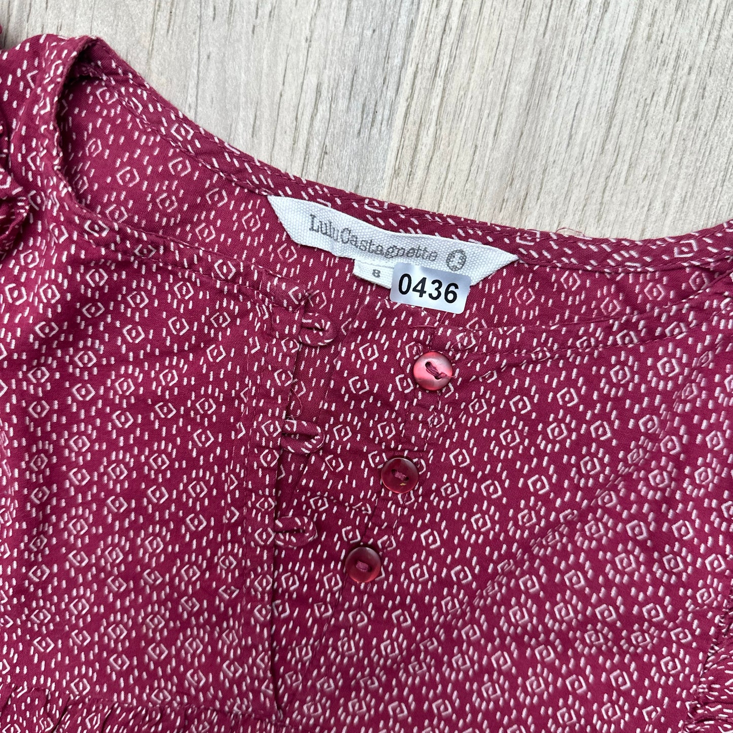 Blouse Lulu Castagnette : 8 ans
