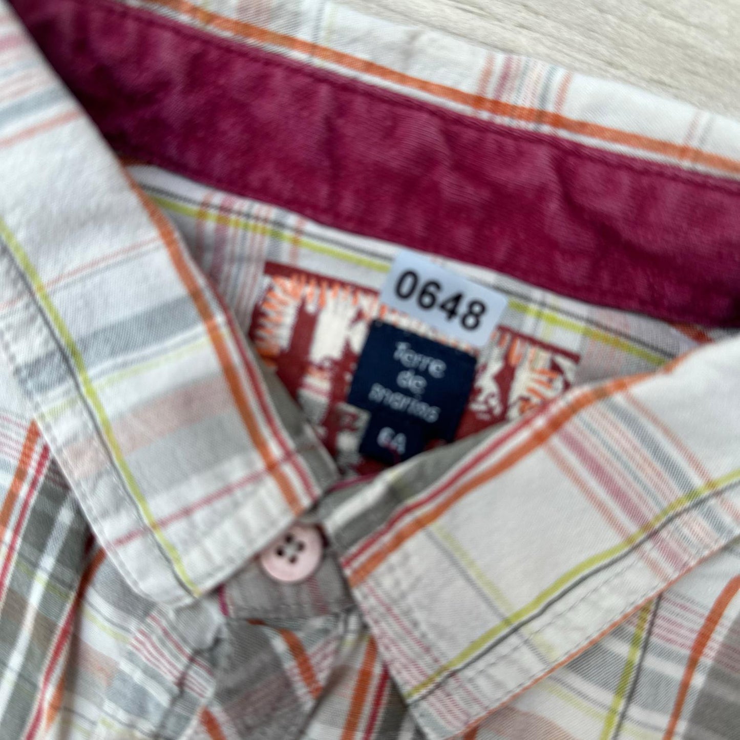 Chemise terre de marins : 6 ans