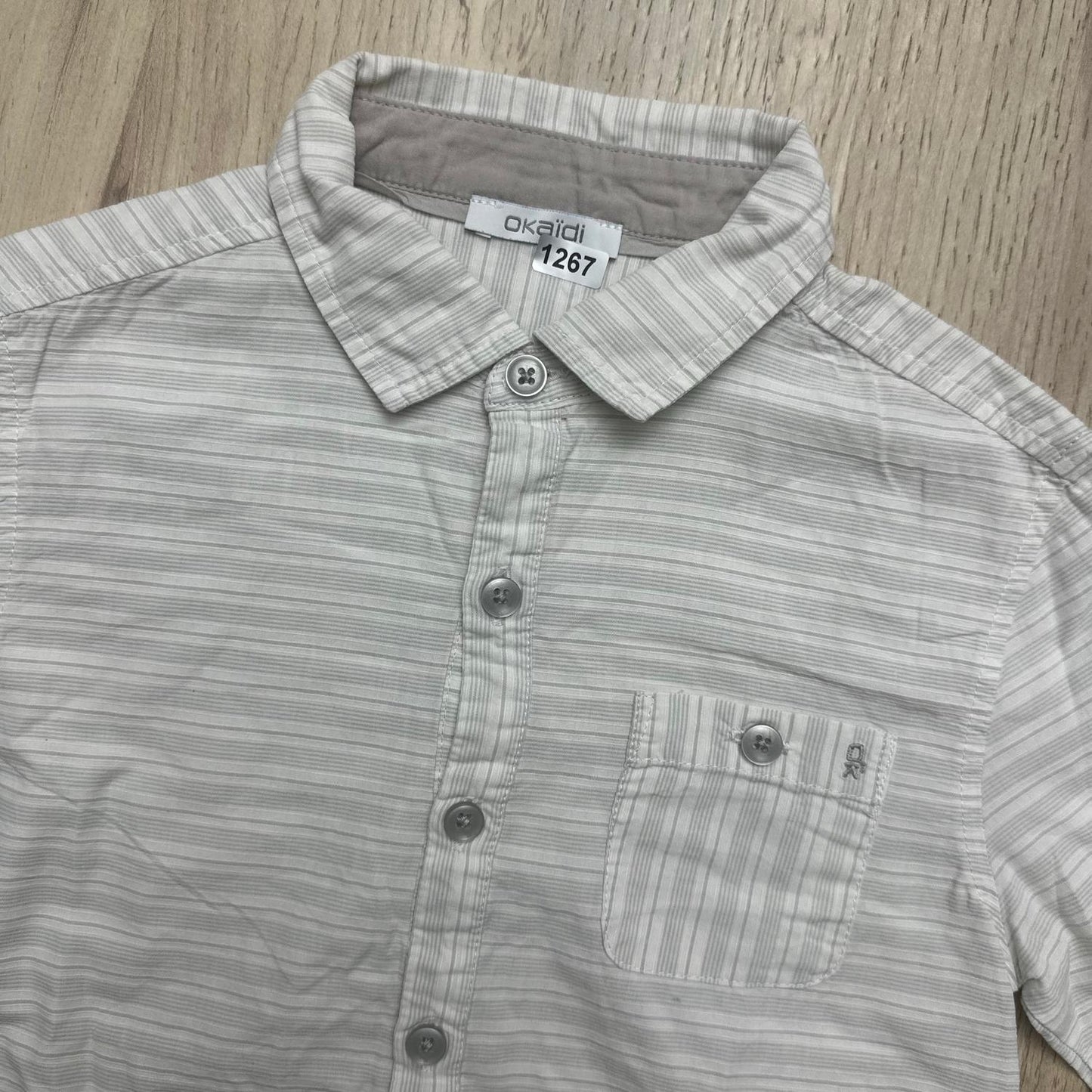 Chemise Okaïdi : 8 ans