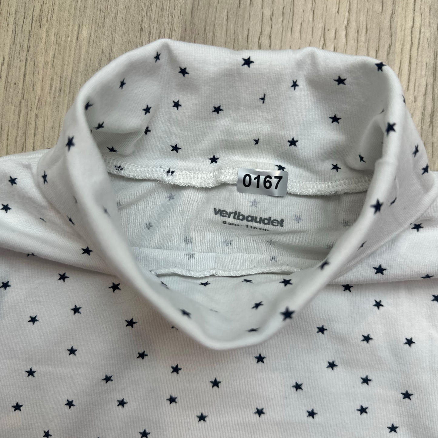 T-Shirt col roulé Verbaudet : 6 ans