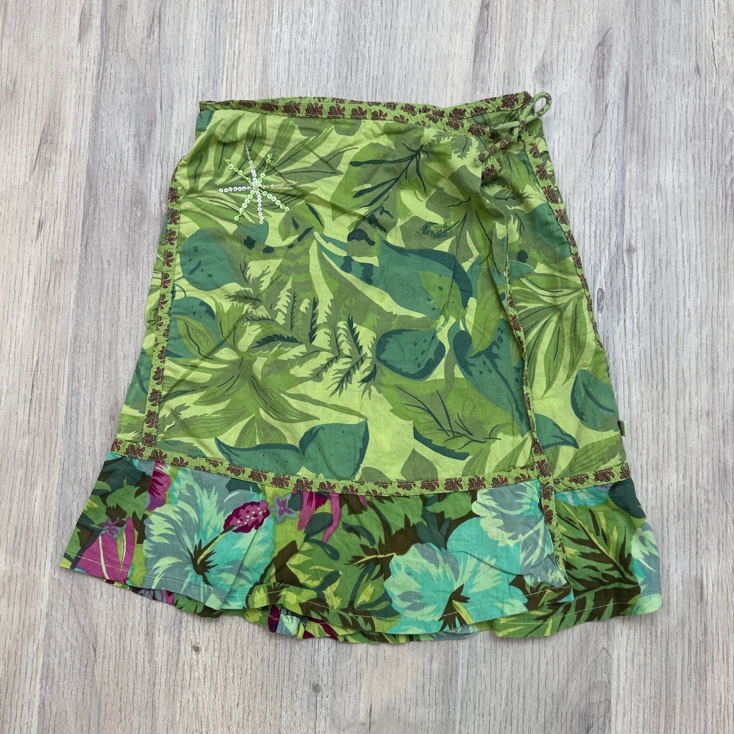 Jupe porte feuille jean bouget : 8 ans