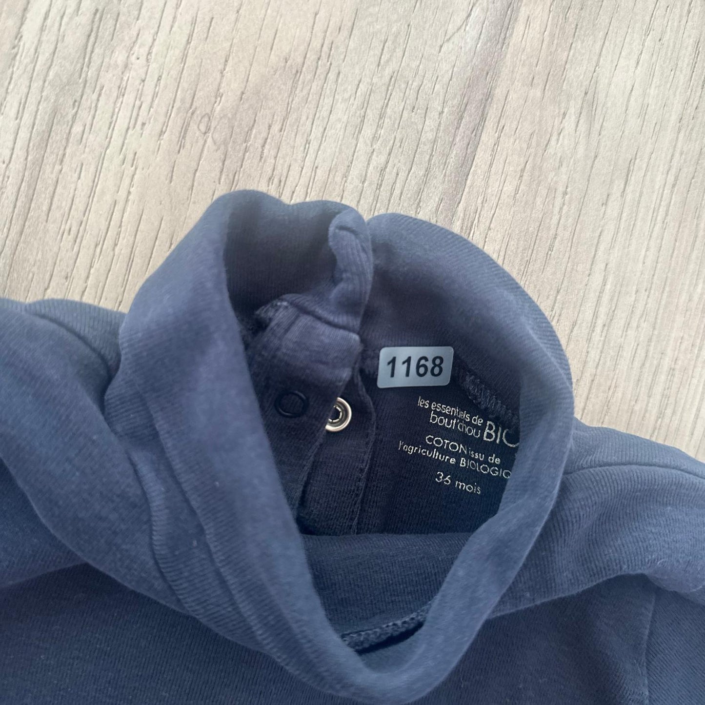 T-Shirt. col roulé Bout'chou : 36 mois