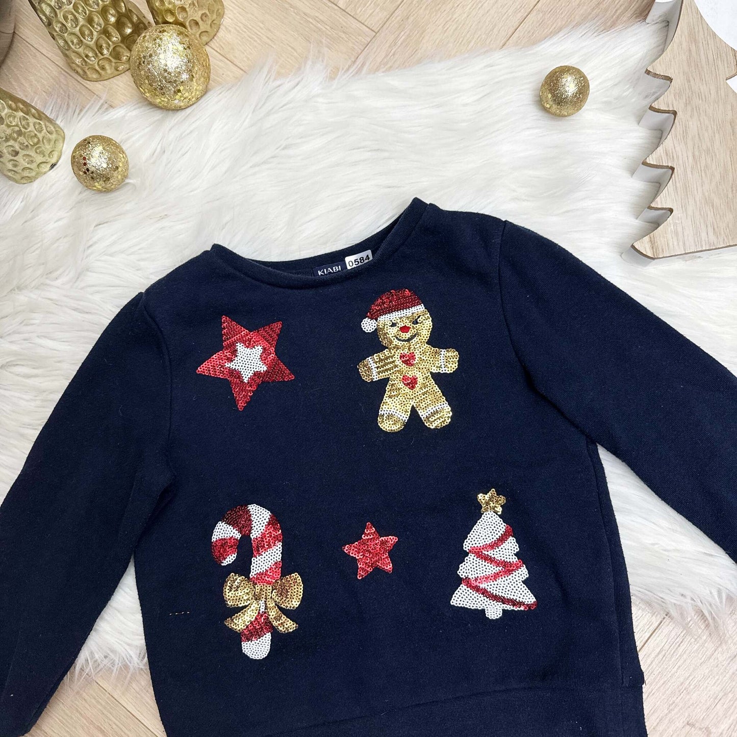 Pull Kiabi Noël : 5 ans