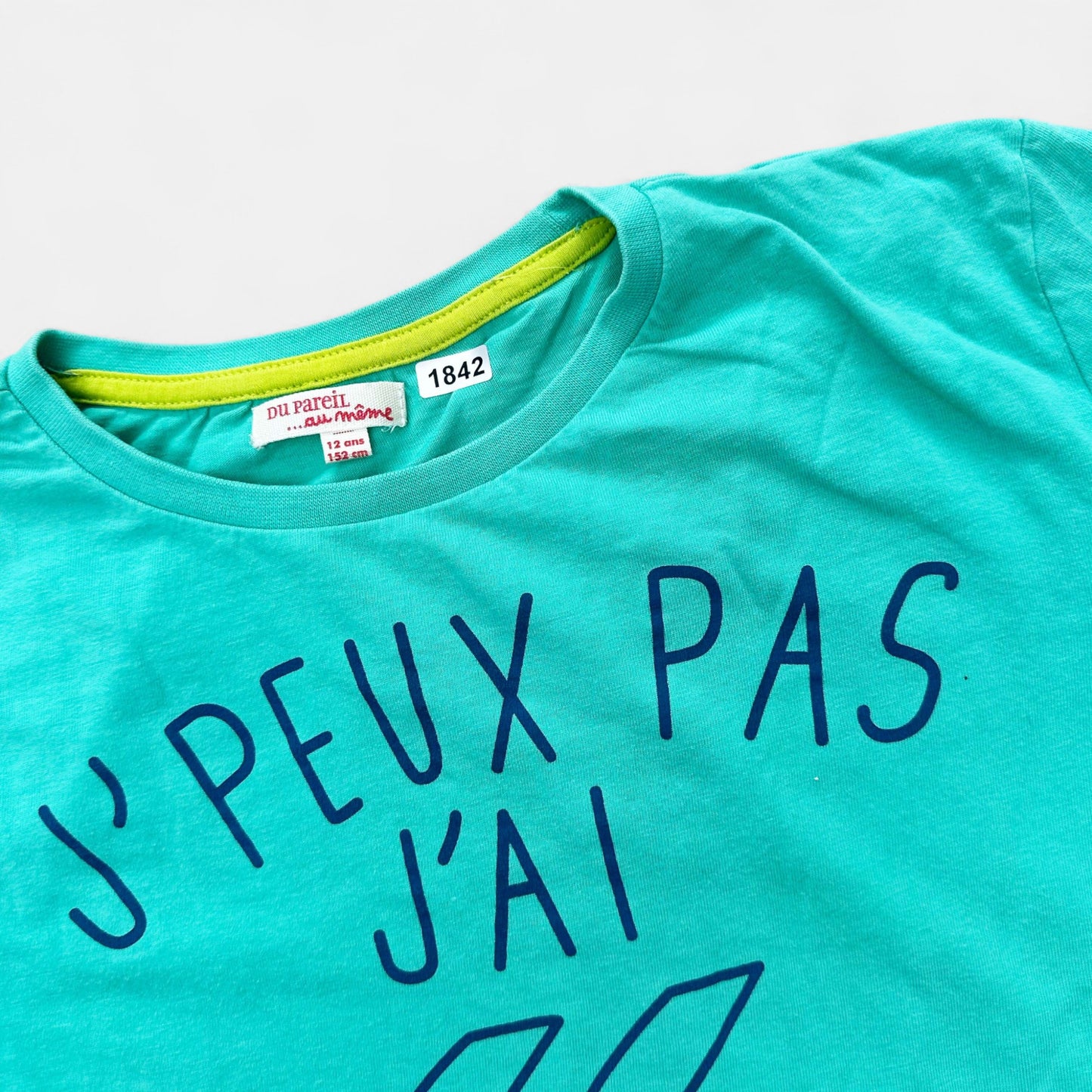 T-Shirt Du Pareil au même : 12 ans