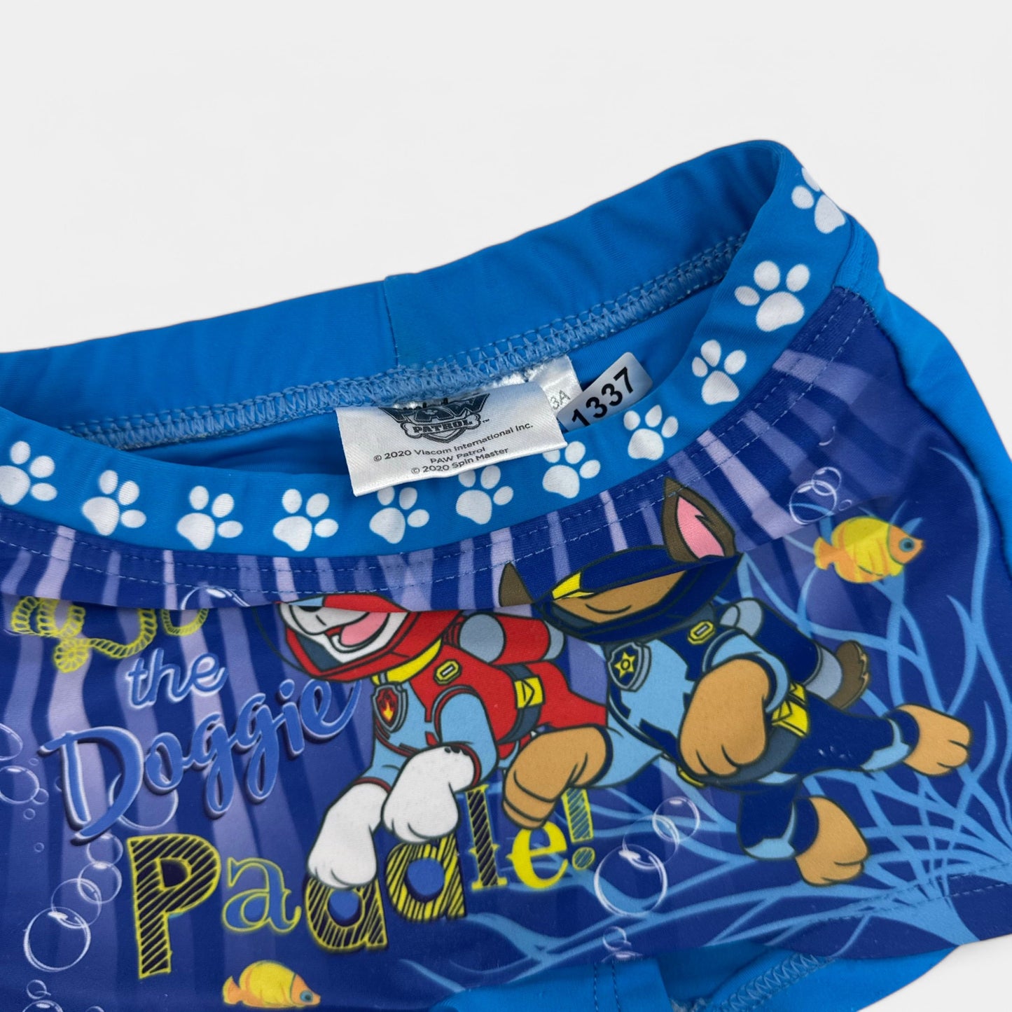 Maillot de bain : 3 ans