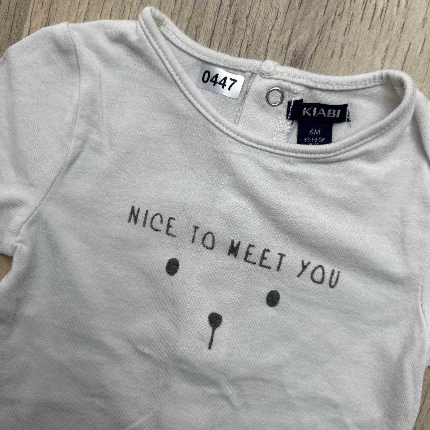 T-Shirt Kiabi : 6 mois