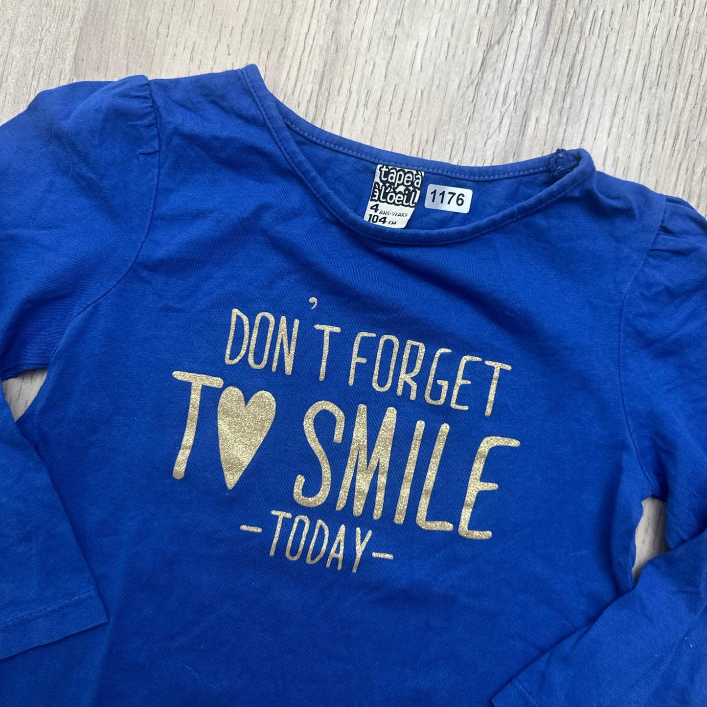 T-Shirt Tape à l'oeil : 4 ans