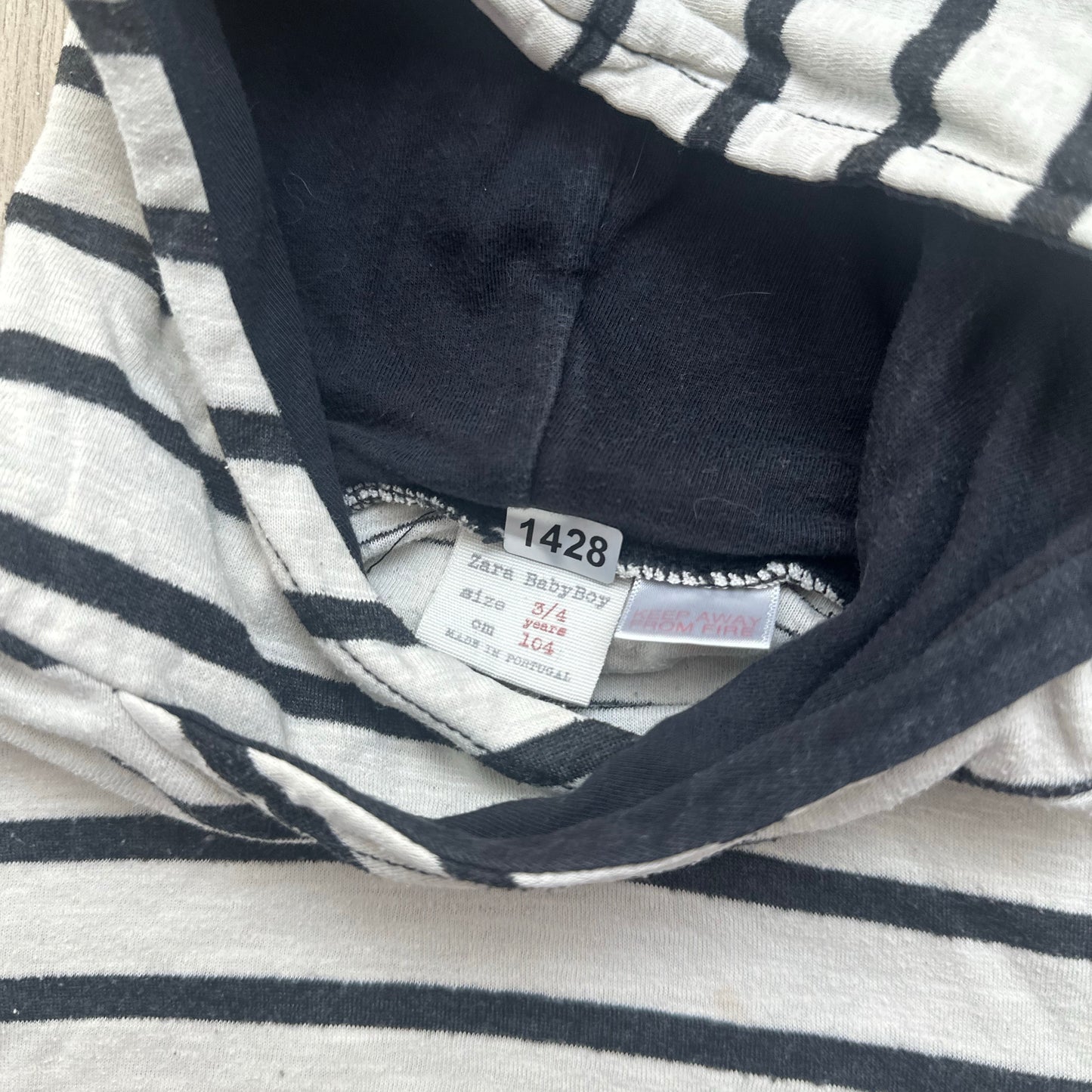 T-Shirt Zara : 4 ans