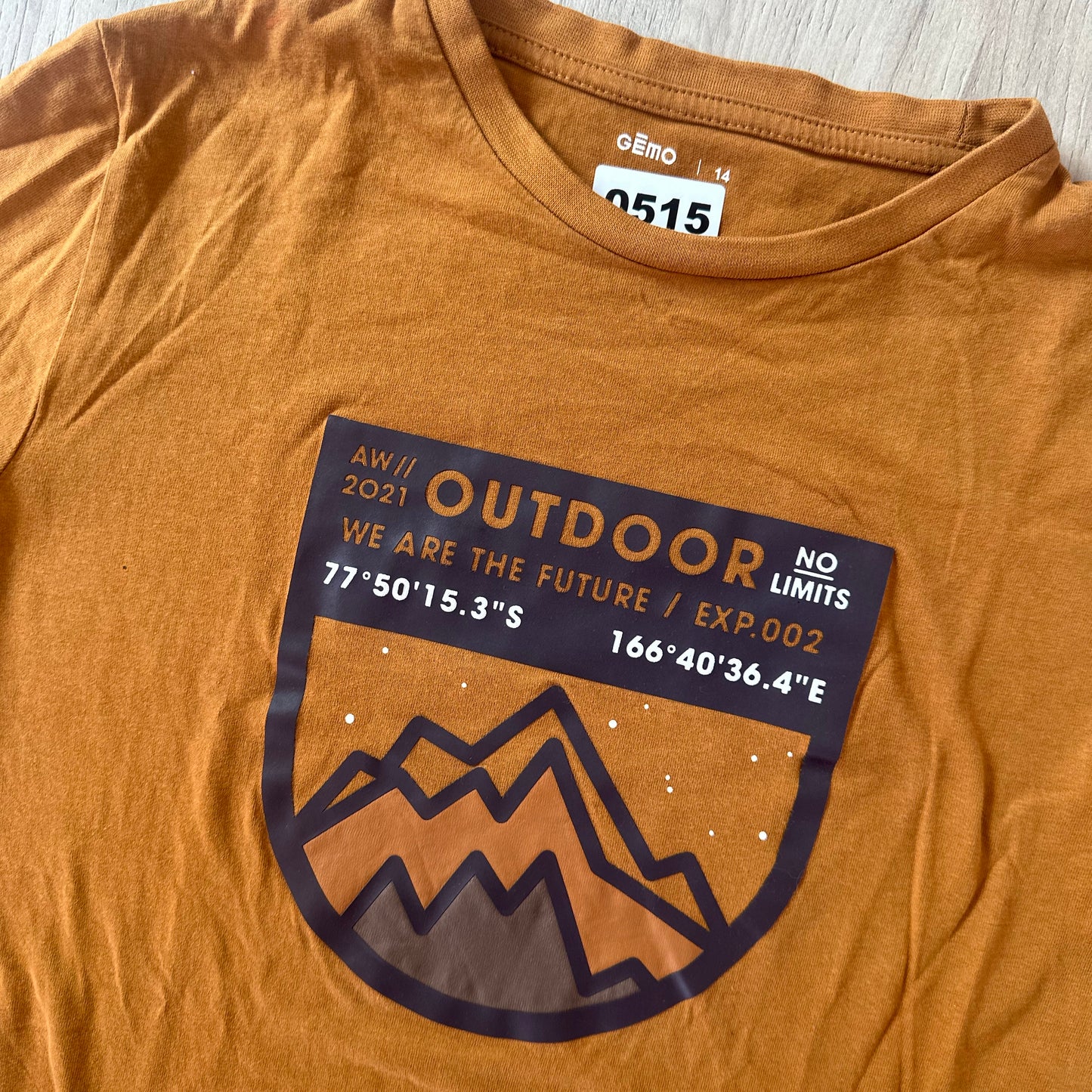 T-Shirt Gémo : 14 ans