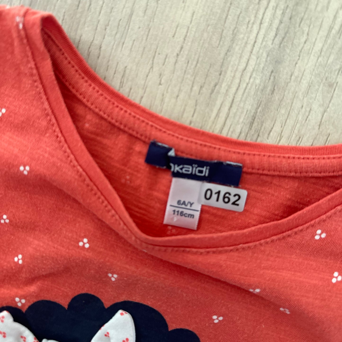 T-Shirt Okaïdi : 6 ans