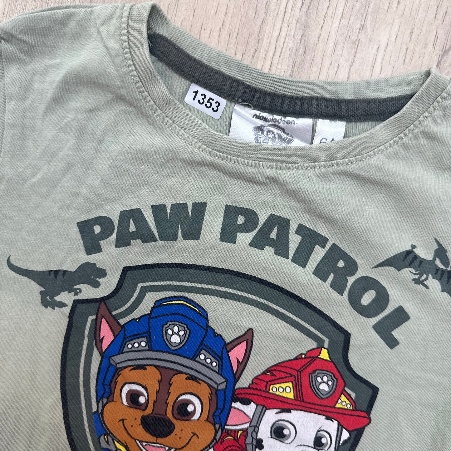T-Shirt pat patrouille : 6 ans