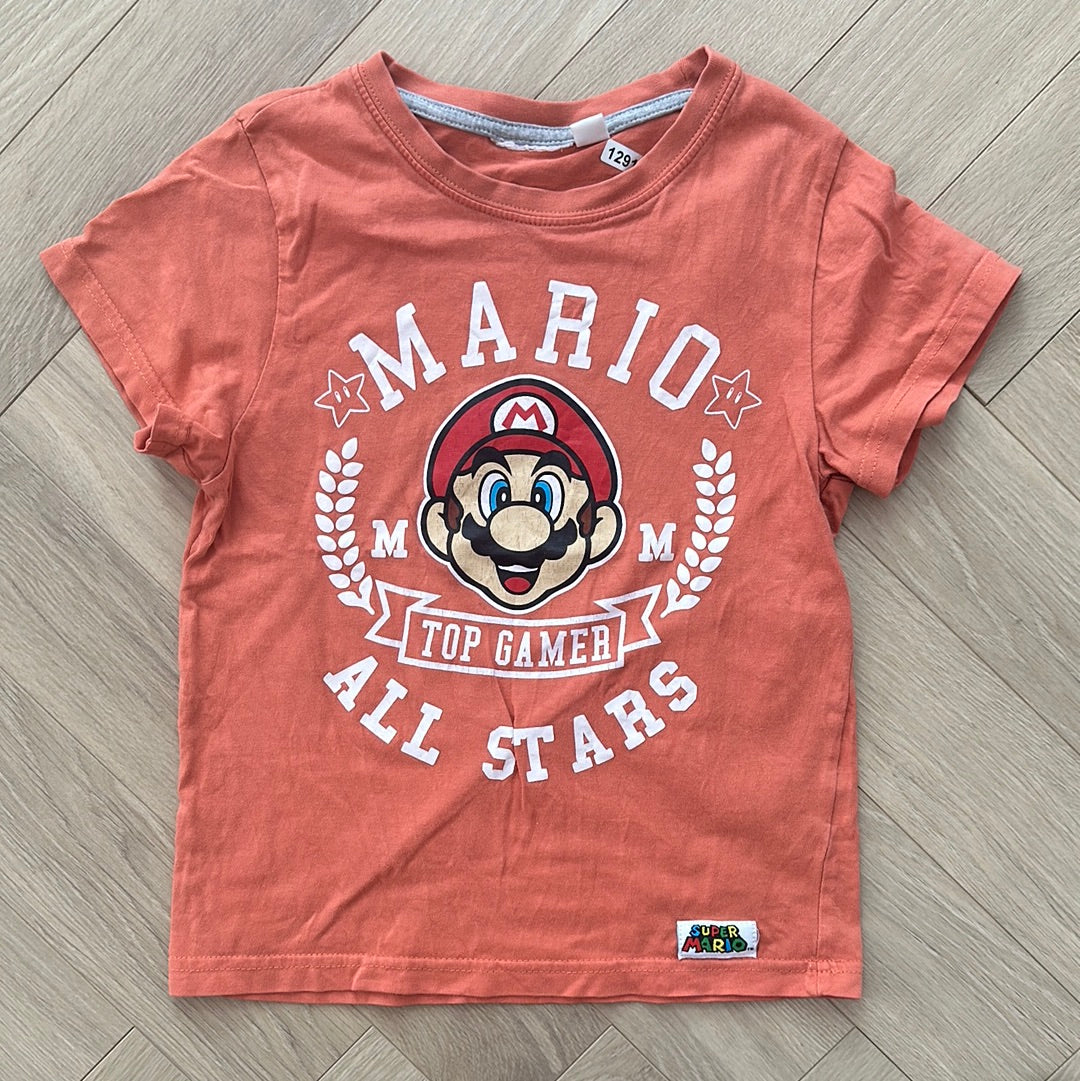 T-shirt super mario : 6 ans