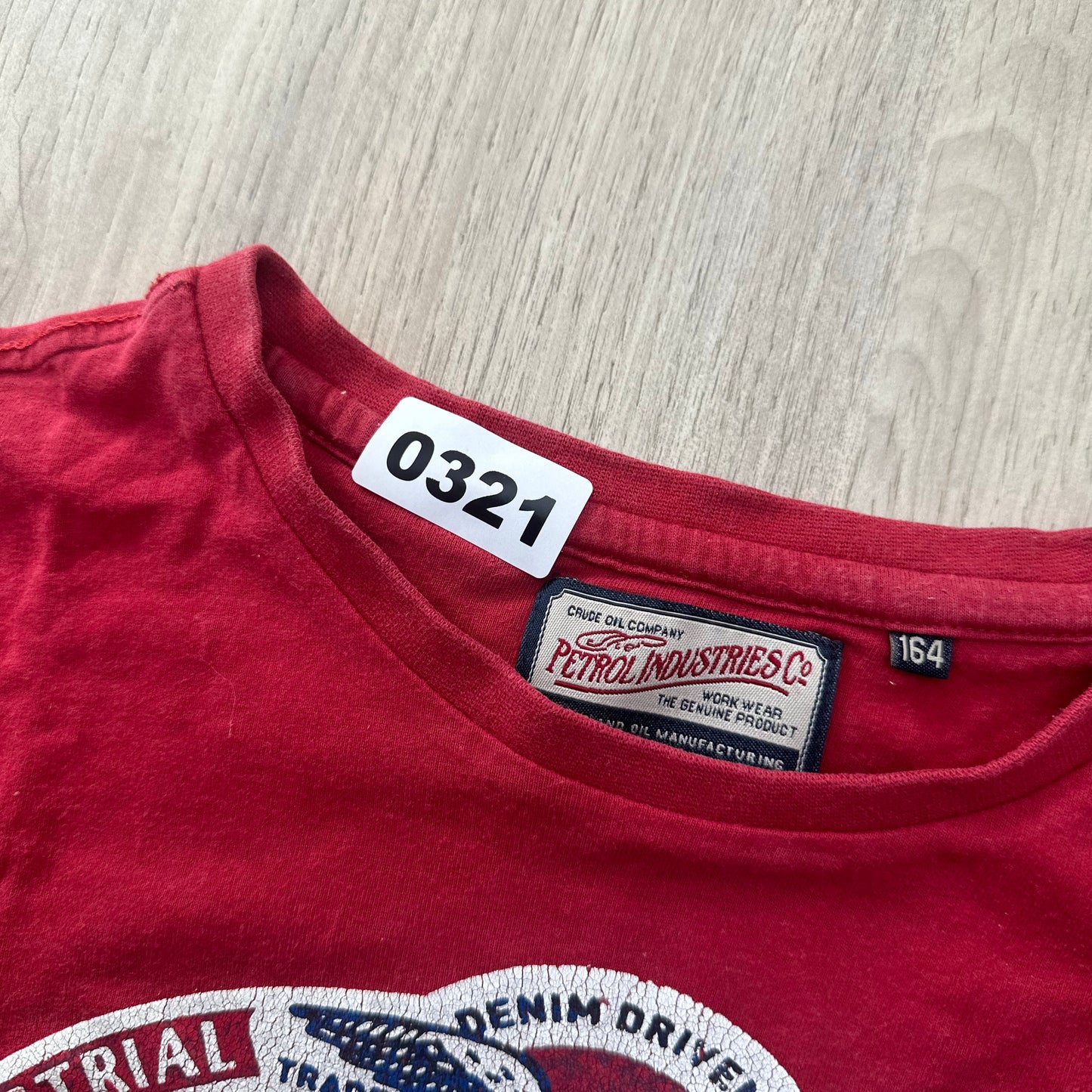 T-Shirt petrol industries : 14 ans
