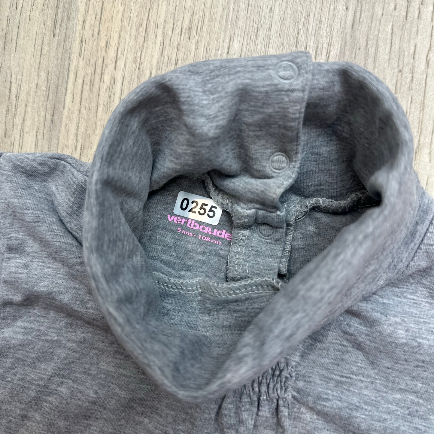 T-Shirt col roulé Verbaudet : 5 ans