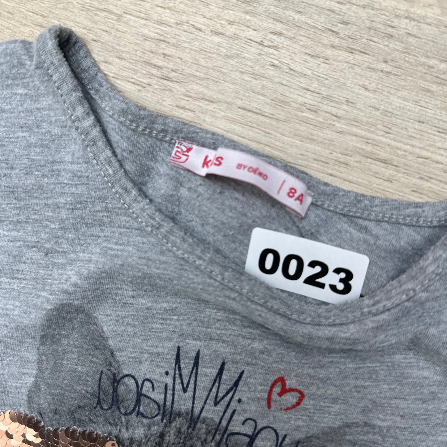 T-Shirt Gémo : 8 ans