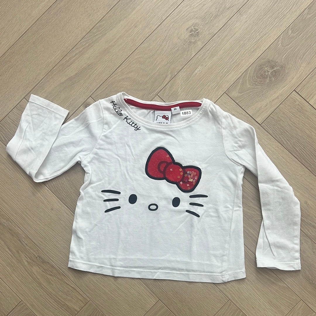 T-shirt et Hello Kitty : 3 ans