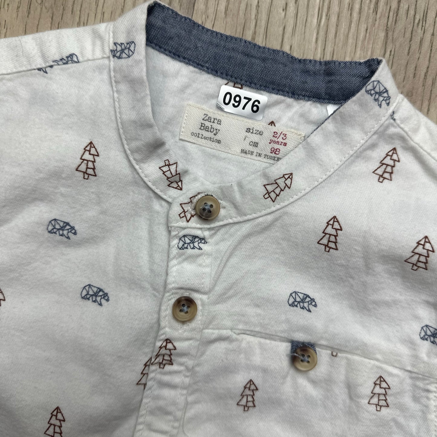Chemise Zara : 3 ans