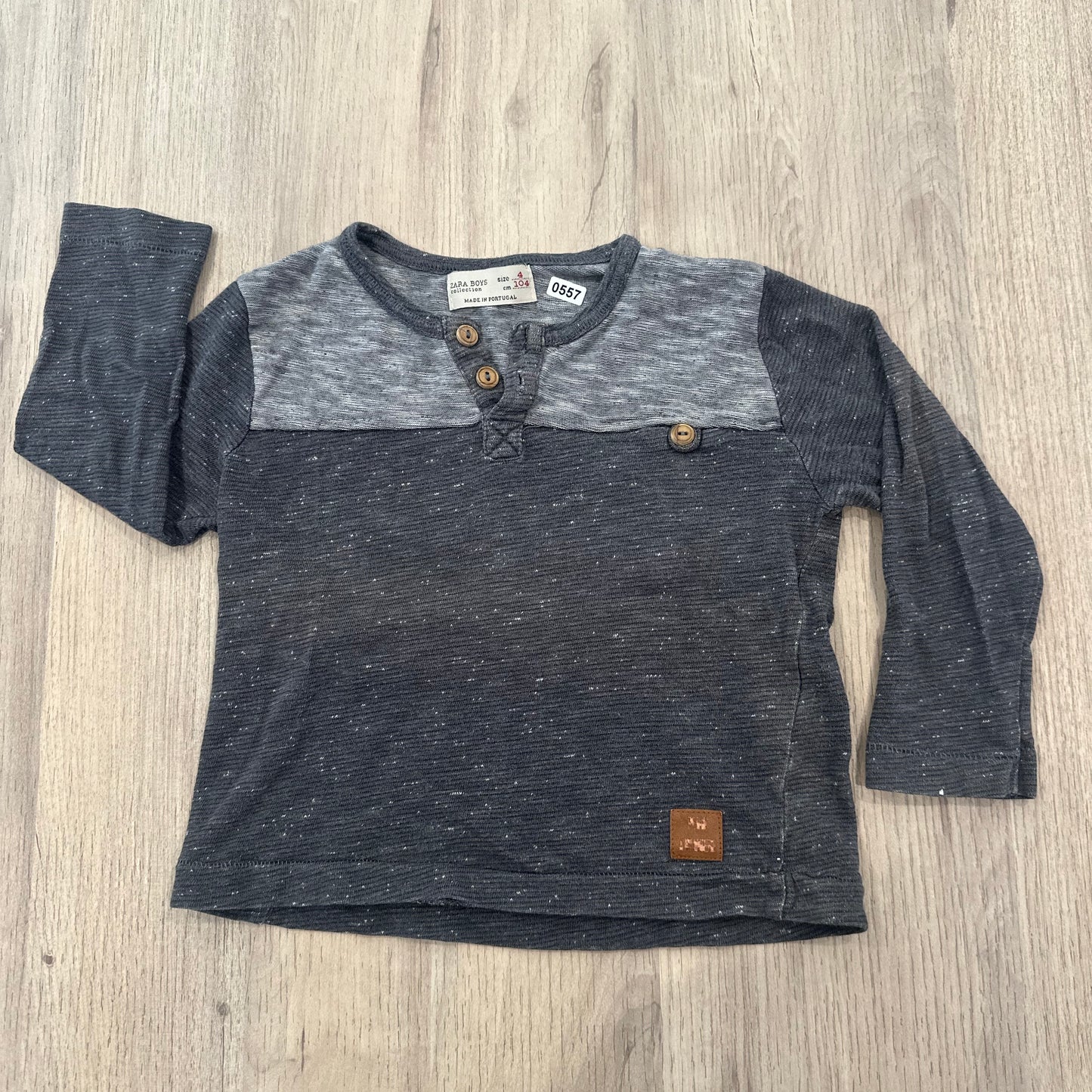T-Shirt Zara : 4 ans