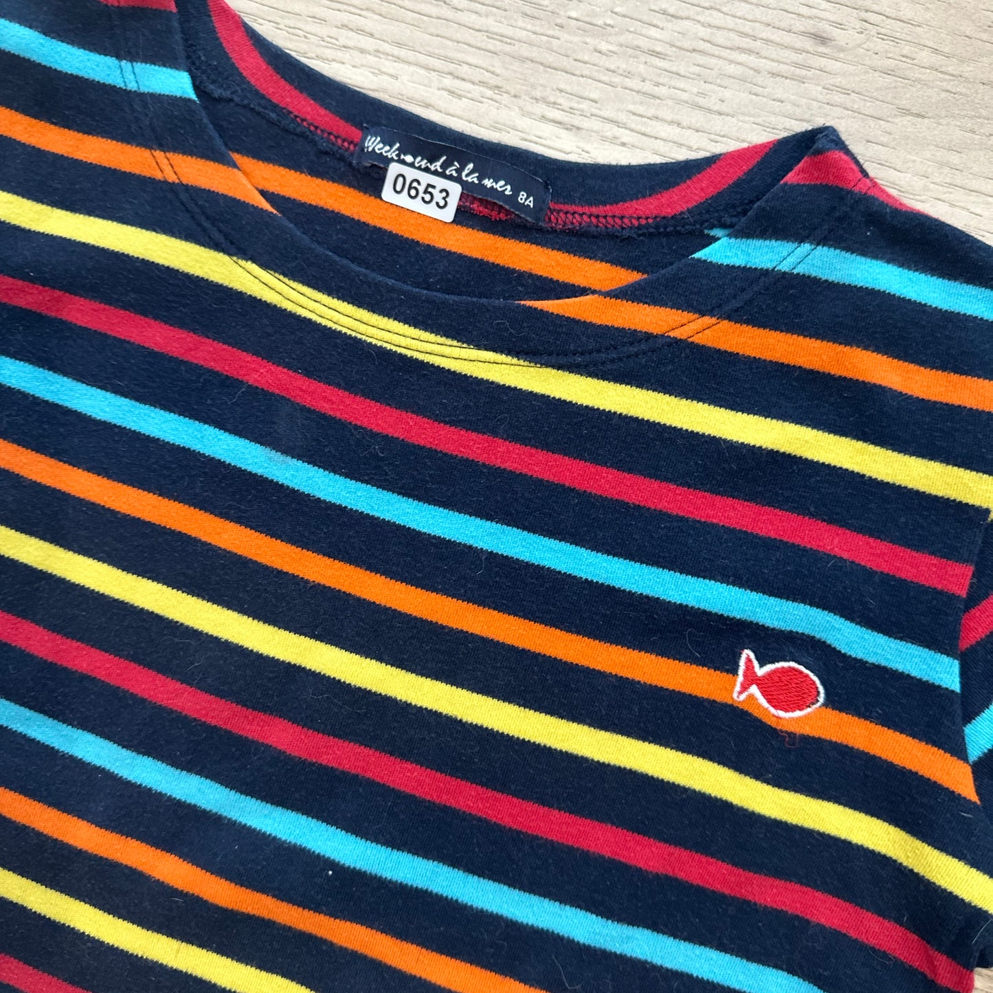 T-Shirt week-end à la mer : 8 ans