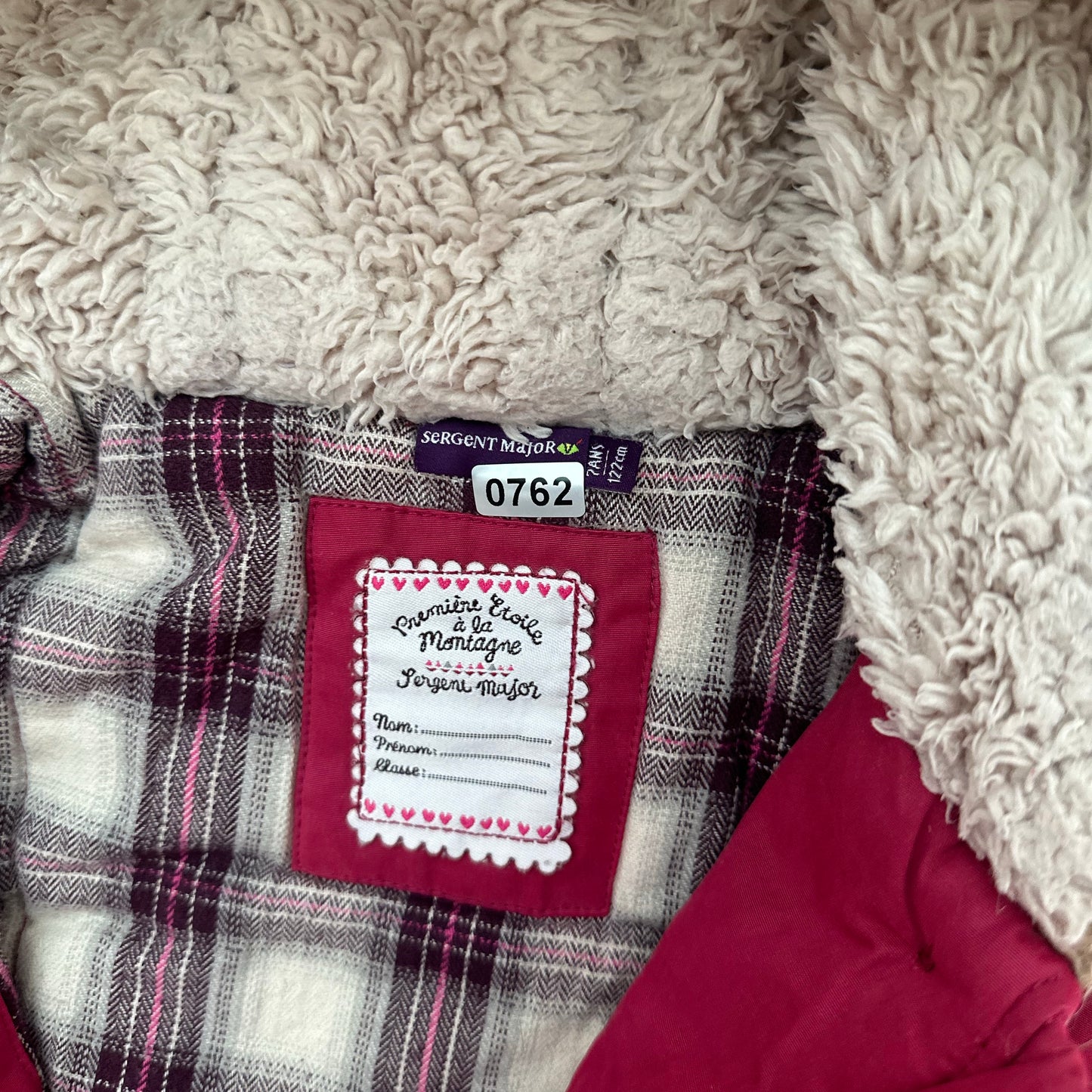 Manteau Sergent Major : 7 ans