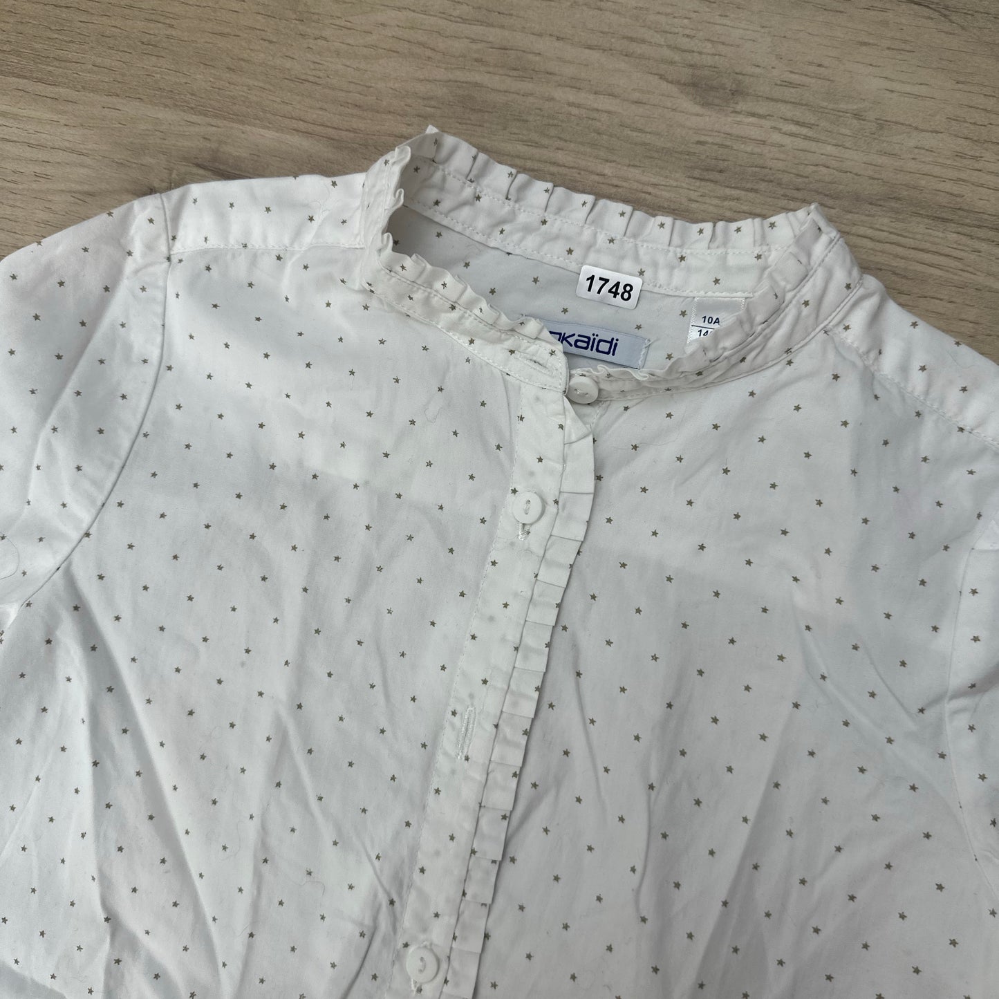 Chemise Okaïdi : 10 ans